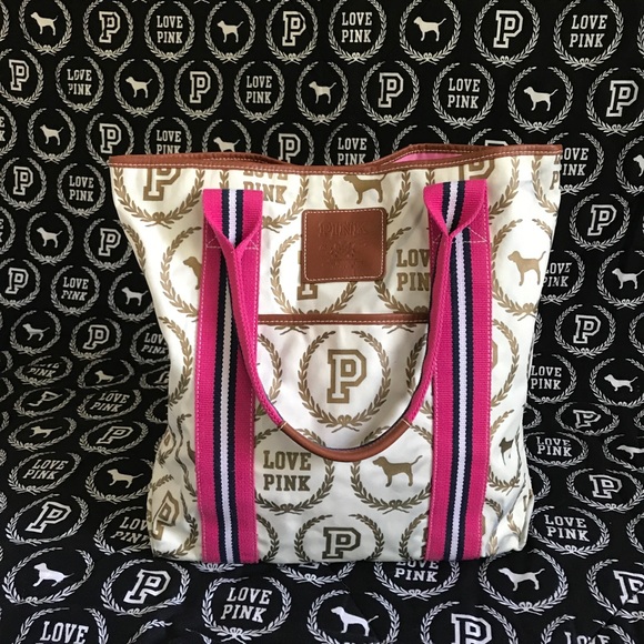 PINK Victoria’s Secret Monogram Luggage Set - Picture 3 of 8